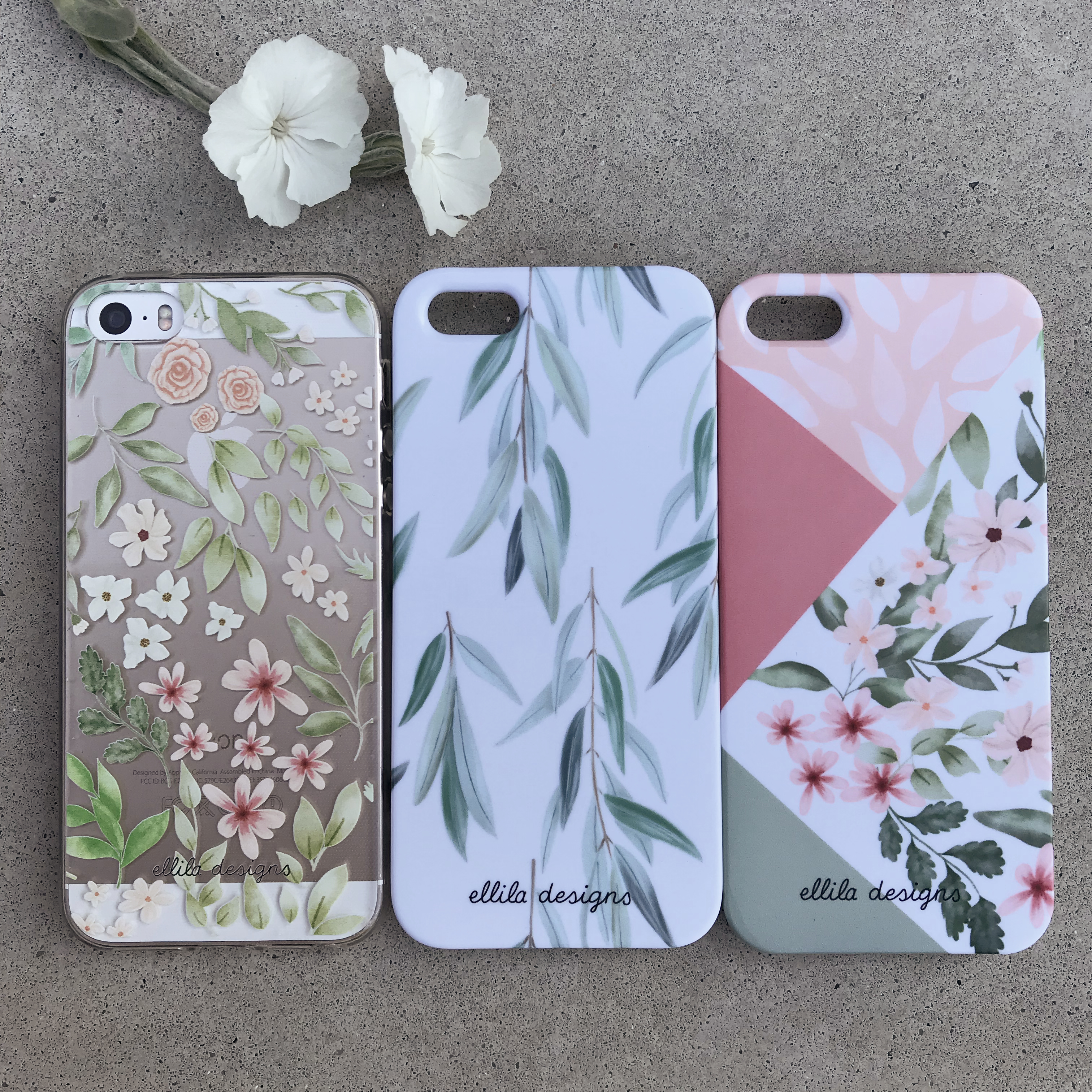 Phonecases, botanical, casecompany, Ellila designs