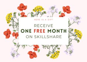 One free month of Skillshare