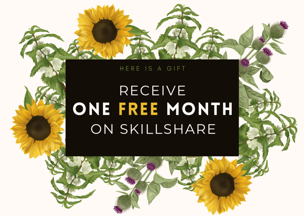 Free month on Skillshare